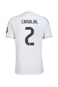 Fotbalové Dres Real Madrid Daniel Carvajal #2 Domácí Oblečení 2025-26 Krátký Rukáv